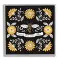 thumbnail image 3 of Stupell Industries Sweet as Can Bee Sentiment Vintage Floral Pattern, 17 x 17,Design by Deb Strain, 3 of 5