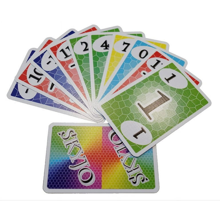 SKYJO ACTION, from Magilano - The exciting card game for fun and fun game  nights with friends and family.English version