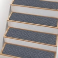 thumbnail image 1 of PATTENGO Alfombrillas antideslizantes para escalones, 15 unidades, 20 x 76 cm, alfombra para escaleras, 1 of 7