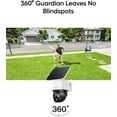 thumbnail image 4 of eufy Security SoloCam S340, Solar Security Camera, Wireless Outdoor Camera, 360° Surveillance, 4 of 7