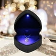 thumbnail image 4 of LED Light Pendant Box,Large Space Heart Shaped Design Luxurious Design Necklace Display Case Lightweight Pendant Box For Bracelets And Necklaces, 4 of 8