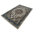 thumbnail image 3 of Allstar Rugs  Persian Themed Polypropylene Area Rug 5' 0" x 6' 11" - Ocean Blue, 3 of 5