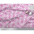 thumbnail image 3 of Soimoi Cotton Cambric Fabric Leaves & Paisley Block Print Fabric by Yard 42 Inch Wide, 3 of 3