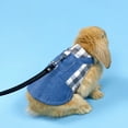 thumbnail image 3 of SPRING PARK 1 Set Guinea Pig Clothes,Soft Bunny Ferret Clothes with Pet Harness and Traction Rope Cute Jacket for Kitten Small Animal, 3 of 7