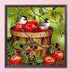 thumbnail image 2 of Cuadros Decorativos Kit de bordado completo de 11 quilates lienzo impreso pájaro manzana Animal punto de cruz chino JShteea Nuevos Originales, 2 of 8
