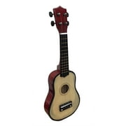 Shop4Omni Ukulele Steel String Uke Guitar with Gig Bag Pitch Pipe and More - Natural