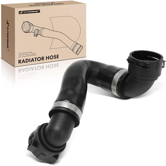 A-Premium Lower Radiator Coolant Hose Compatible with BMW F25 Series X3 2011 2012