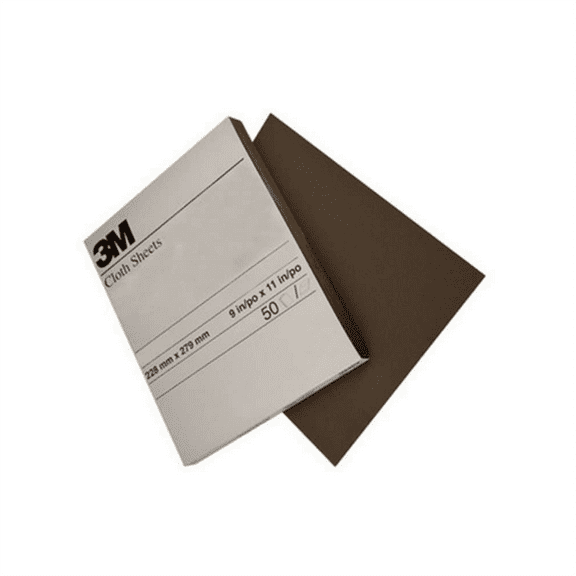 3M 9 x 11" Emery Cloth Sheets 50/box