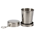 thumbnail image 1 of FLhrweasw Plegable Acero Inoxidable para Acampar Con Tapa para Exteriores (250 Ml), 1 of 8