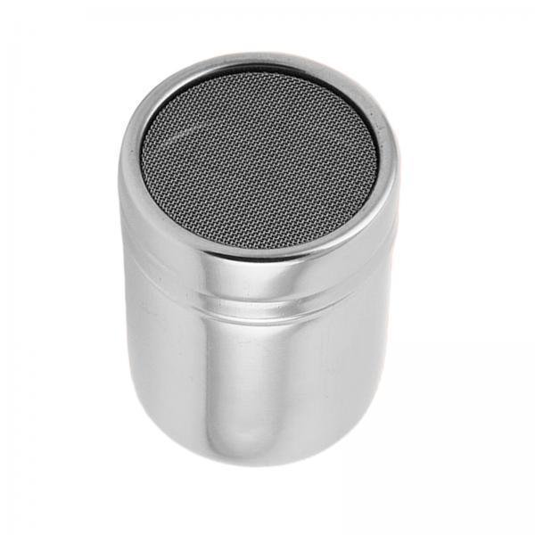 Siruishop 3xChocolate Shaker Fine Mesh Powder Coffee for Cupcake Kitchen Cake Cappuccino