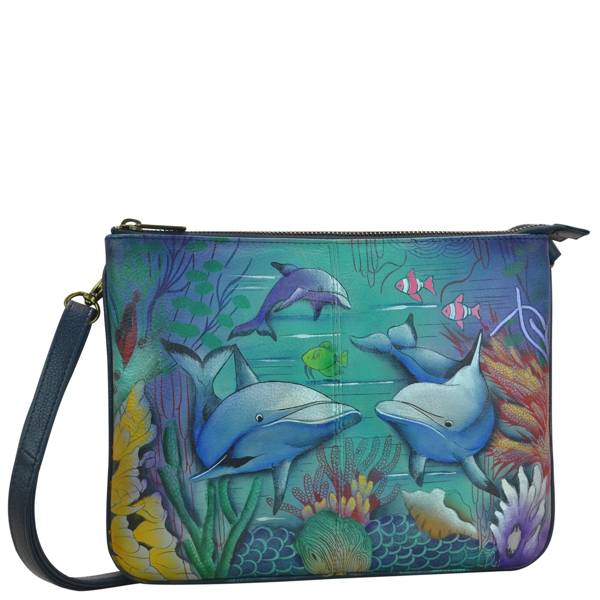 Anuschka Handbags Triple Compartment Crossbody