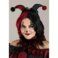 thumbnail image 5 of Women's Plus Size Jinxed Jester Clown Costume, 5 of 7