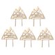 thumbnail image 5 of Billuyoard 5 piezas suministros de decoración de pasteles feliz cumpleaños herramientas de para hornear velas de cumpleaños banderines Type3 NO3, 5 of 6