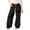 Black2, variant on XEGLSBU Girls Sweatpants Size 12 Wide Leg Girl's Baggy Sweatpants Lightweight Straight Leg Athletic Pants with Pockets Brown2 Size 4-5 Years
