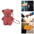 thumbnail image 1 of High Pigment Lip Mud, Matte Texture Lipstick with Long Lasting Color, Cute Bear Key Chain Design, 1 of 8