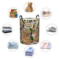thumbnail image 4 of Gaeub Mallard Ducks Dirty Clothes Storage Basket, Toy Storage Bin for Storing Clothing, Diapers, Toys-Small, 4 of 6