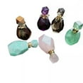 thumbnail image 3 of EOEMY Natural Quartz Crystal Point Stone Perfume Bottle Pendant Chakra Necklace Amulet-Green Aventurine Quartz, 3 of 8