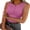 Hot Pink, variant on ANRABESS Summer Tops for Women Button Down Henley Ribbed Tank Tops Sleeveless V Neck T Shirts 2026 Dressy Casual Slim Fitted Basic Tee Tops Black XS