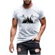 thumbnail image 5 of Hombres Pantalones Cortos de Manga Corta Impresa Casual Cuello Redondo Superior, Camisa de Moda para el Verano Y la Primavera, 5 of 8