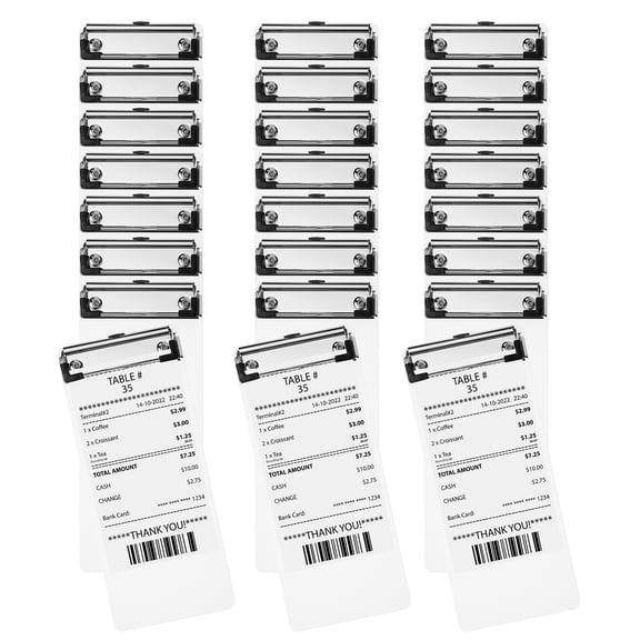 Uxcell Clipboards Letter Size Plastic Clear Hanging Clipboard 8.5"x11" A4 Home