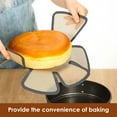 thumbnail image 3 of Xiyztok 2Pcs Silicone Bread Loaf Pan Liner Reusable Bread Baking Mat with Handle Non Stick Sourdough Transfer Tool Fits Round Loaf Pans, 3 of 8