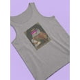 thumbnail image 3 of Masked Matoaka Racerback Tank Women -Jennifer Goldberger Designs, Female XX-Large, 3 of 4