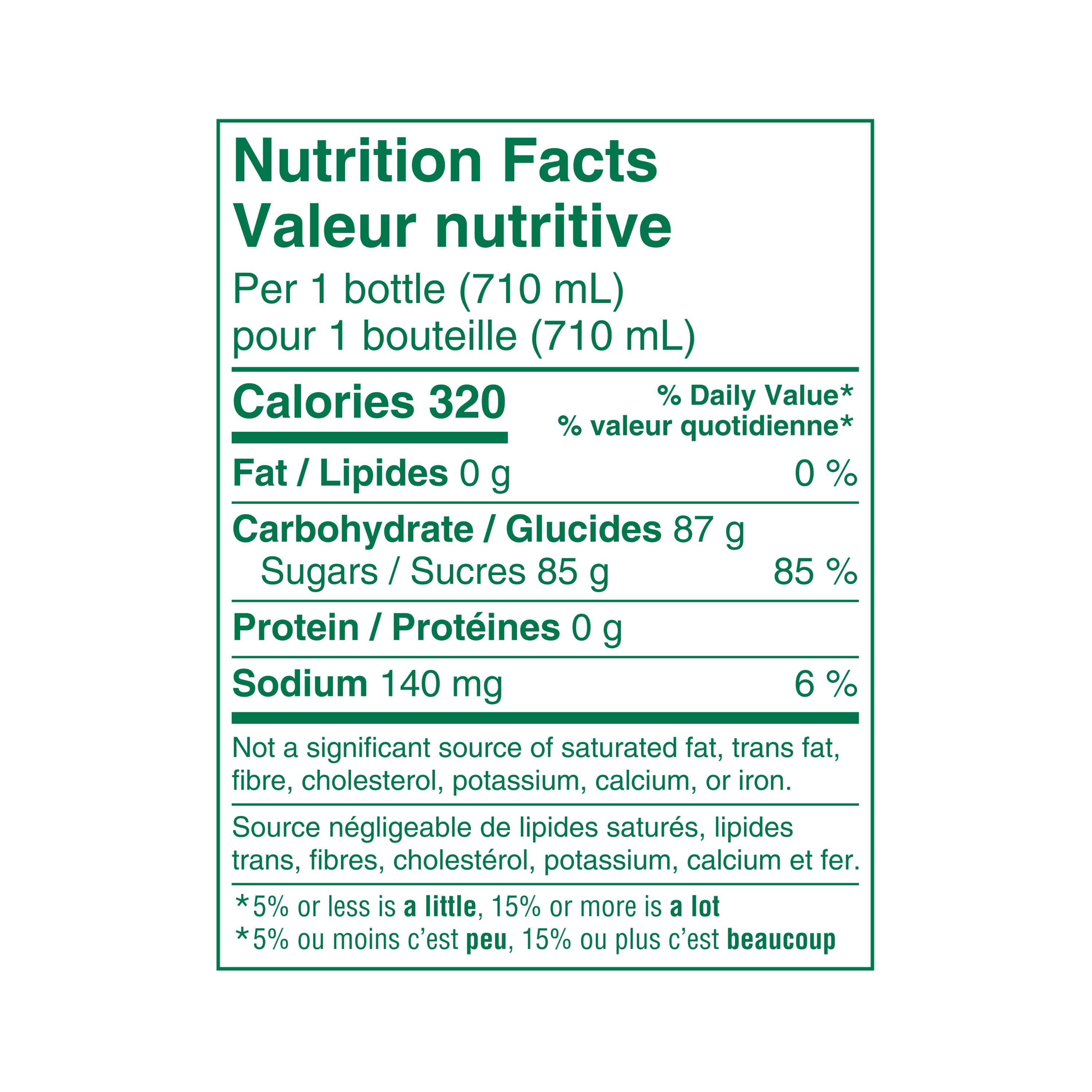 Crush orange boisson gazeuse 6 x 710 ml, bouteilles 6x710mL