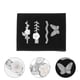 thumbnail image 4 of 4 Uds. De dijes para correa de reloj, pulsera, anillo, pasador, pulsera para reloj inteligente, decoraciones, 4 of 6