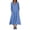 21#R Royal Blue, variant on Womens Summer Maxi Dress 2026 Casual Boho Sleeveless Spaghetti Strap Smocked Tiered Long Beach Sundresses Black S