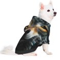 thumbnail image 2 of Fotbe Realistic Style Colorful Wolf Sudadera con Estampado para Perros Pequeños – Suéter con Capucha para Mascotas, Tela Suave de Forro Polar con Bolsillo-X-Large, 2 of 7