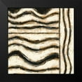 thumbnail image 2 of Novak, Shirley 12x12 Black Modern Framed Museum Art Print Titled - Black and Gold Geometric VI, 2 of 5