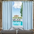 thumbnail image 2 of Pro Space Outdoor Curtains Panels Versatile Curtains Insulated Tab Top 1 panel(50" x 108"), 2 of 8