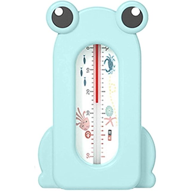 Termómetro de agua para bebé - Termómetro de baño a temperatura ambiente para bebés pequeños, juguete flotante para baño de bebé, termómetro con forma linda