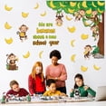 thumbnail image 4 of 50 Pcs Jungle Monkey Bulletin Board Set Monkey Cutouts Jungle Animals Bulletin Board Classroom Decorations for Back to School Birthday Summer Party Kindergarten Classroom Wall Decor$$Office, 4 of 7