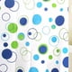 thumbnail image 2 of Cortina de ducha impermeable con 12 ganchos, revestimiento de plástico PEVA, 180 x 200 cm, 2 of 4