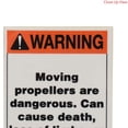 thumbnail image 3 of Tiara Boat Warning Decal 5451750 | Propeller Danger Sticker, 3 of 3