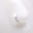 thumbnail image 2 of Kawaii Pop Fluffy Star Dangle Sparkle Nose Stud Ring, 2 of 5