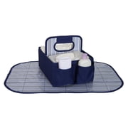 Munchkin SaraBear Diapering Organizer - Navy