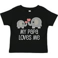 thumbnail image 3 of Inktastic My Papa Grandpa Loves Me Boys or Girls Toddler T-Shirt, 3 of 5