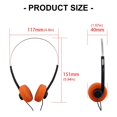 thumbnail image 5 of AOOOWER Music Headphone Portable Voice Noise Reduction Corded Small Headphone Sport Fashion Photo Props Adjustable, 5 of 7