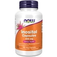 thumbnail image 3 of (2 pack) NOW Supplements, Inositol 500 mg, Healthy Membrane Function*, Cellular Health*, 100 Veg Capsules, 3 of 8