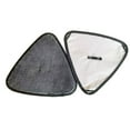 thumbnail image 6 of 5 Pack Triangle Mop Refill Heads - 10 Inch X 10 Inch X 10 Inch Microfiber Replacement Cloths For Spin Mops, Floor Cleaning, Home, Kitchen, Bathroom, Hardwood, Tile, Laminate, 6 of 9