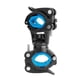thumbnail image 1 of Soporte giratorio para linterna, soporte para faro de bicicleta negro+azul, 1 of 3