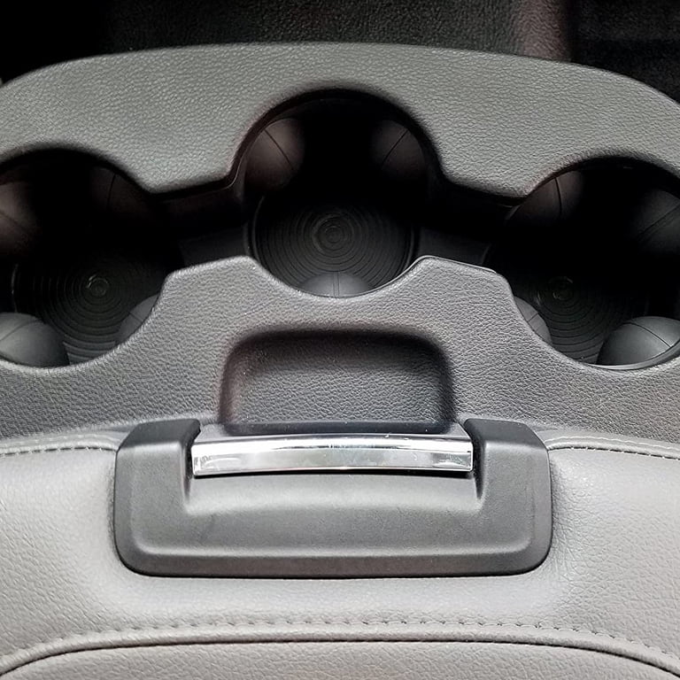 LINOAH Center Console Cover For 2019-2026 Ram 1500 – PU Leather Armrest Pad With Side Pockets, Anti-Scratch & Easy Fit