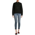 thumbnail image 3 of Time and Tru Women's Long Sleeve Pullover Sweater, 3 of 5
