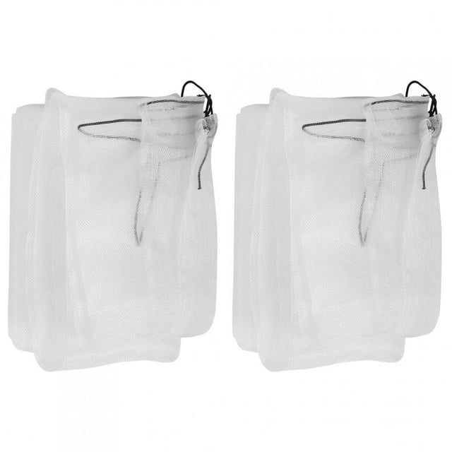 2 bolsas de red protectoras para invernaderos de jardín, verduras, árboles, flores y plantas, 1,2 x 1,4 m