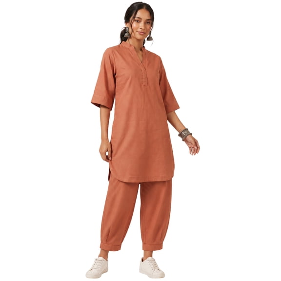 Phagun Women Pathani Kurta Set, with Salwar Pants, Casual Ethnic Wear