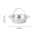 thumbnail image 2 of WASHWEPE 2Pcs Kitchen Sink Filter Hair Catcher Stainless Steel Silver for Property Management, 2 of 8