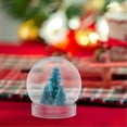 thumbnail image 5 of Clear Plastic Ball Shape Cans,Creative Fillable Snow Globes,Snack Candy Storage Jars,Empty Water Globe Ornaments with Lid,for Christmas Home Decoration Landscape Making 4Pack 600ML, 5 of 7