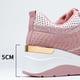 thumbnail image 4 of Zapatillas Deportivas Mujer Malla Antideslizante Transpirable Otoño Outdoor ( 40) Rosa, 4 of 9